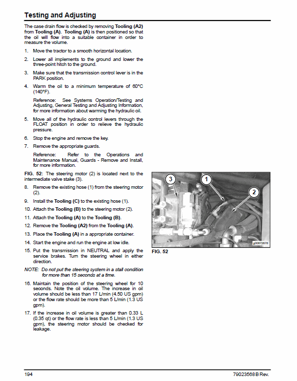 Challenger MT835B, MT845B, MT855B, MT865B, MT875B Tractor Service Manual Workshop Guide