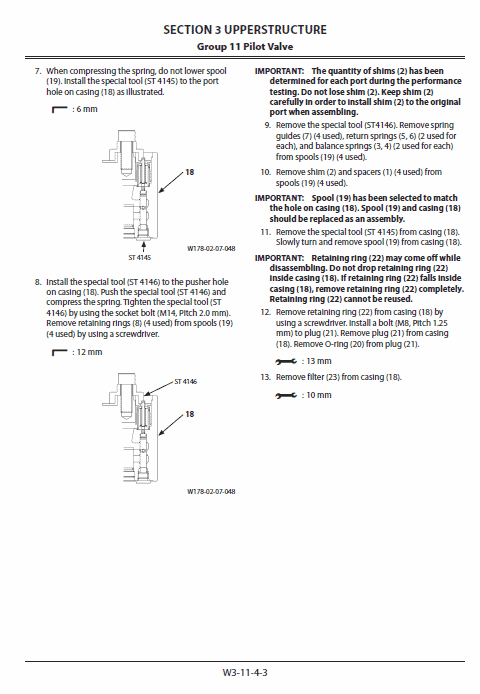 Hitachi ZH210LC-5B Excavator Service Repair Manual Workshop Guide