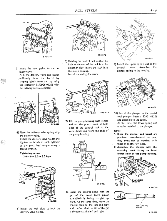 Nissan FD6, FD6T Engine Workshop Service Manual Workshop Guide
