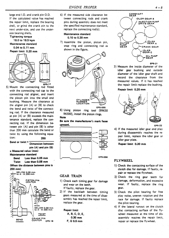Nissan NE6T model LK600A Engine Workshop Service Manual Workshop Guide