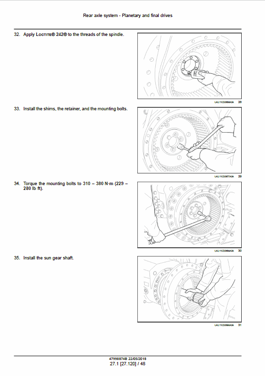Case 1150L Crawler Dozer Service Manual Workshop Guide