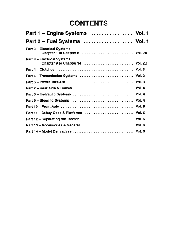 Ford 4100, 4110, 4600, 4610, 4630 Tractor Service Manual Workshop Guide
