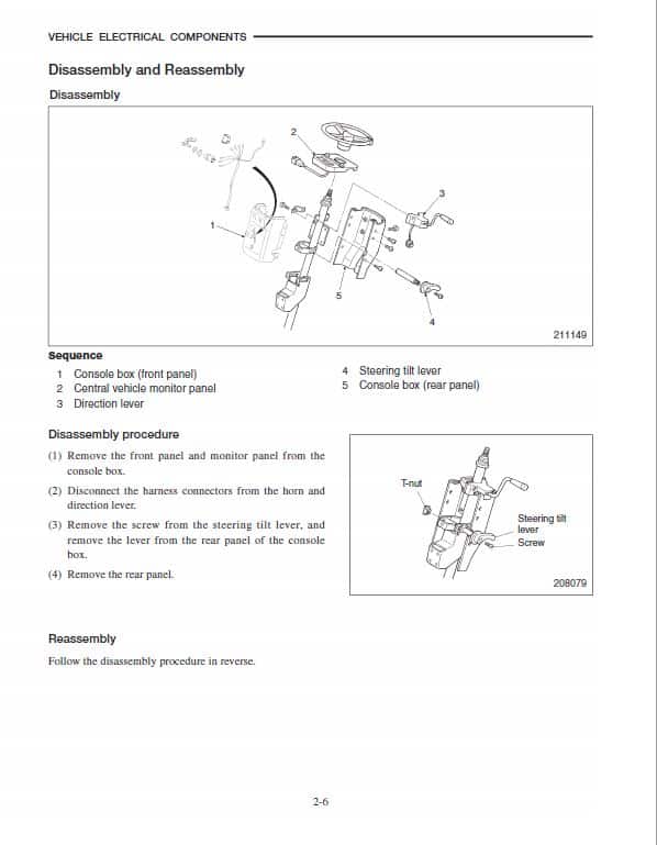 CAT EP16K, EP18K, EP20KC Forklift Lift Truck Service Manual