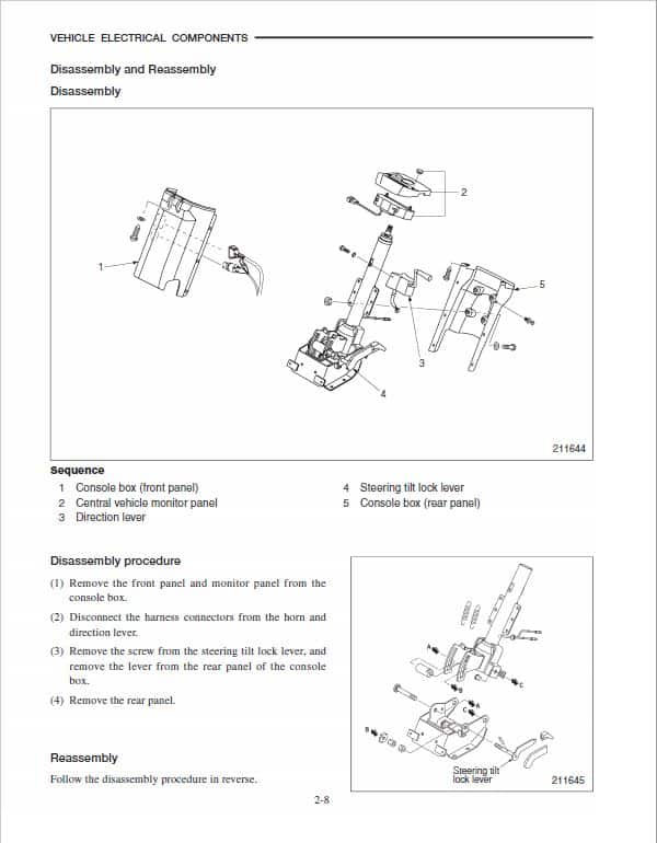 CAT EP20K, EP25K, EP30K, EP35K Forklift Lift Truck Service Manual