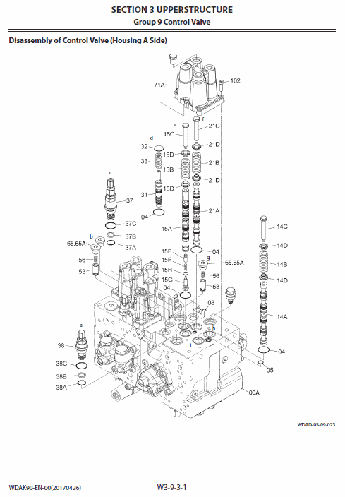 Hitachi ZX130-5A Excavator Service Repair Manual Workshop Guide