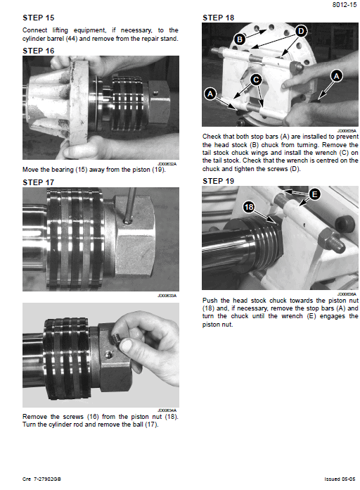Case CX130 Excavator Service Manual Workshop Guide