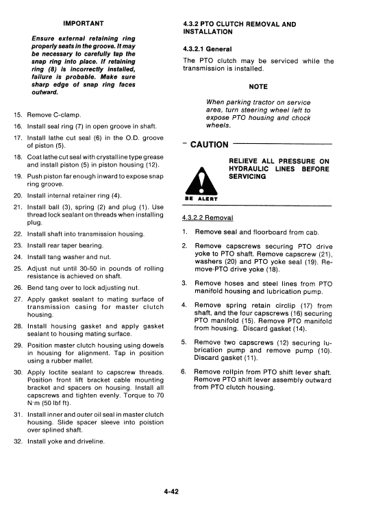 Ford Versatile 936, 956, 976 Tractor Service Manual Workshop Guide