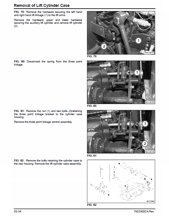 AGCO ST34A, ST41A Tractor Service Manual Workshop Guide