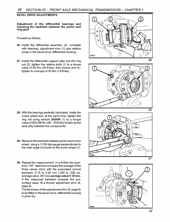 New Holland TN65F, TN70F, TN75F Tractor Service Manual Workshop Guide