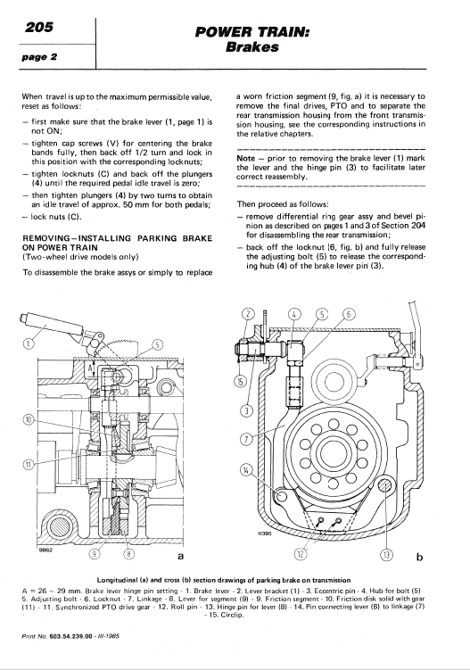Fiat 446, 446DT Tractor Workshop Service Manual Workshop Guide