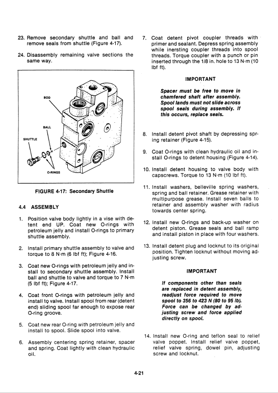 Ford Versatile 1150 Tractor Service Manual Workshop Guide