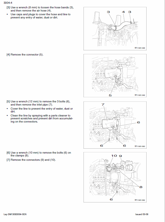 Case CX130B Crawler Excavator Service Manual Workshop Guide