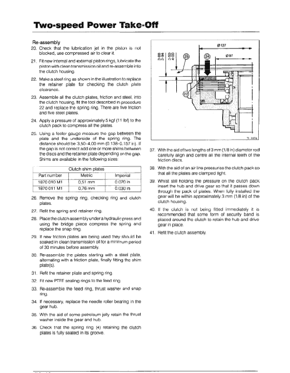 White 6410, 6510 Tractors Service Manual Workshop Guide