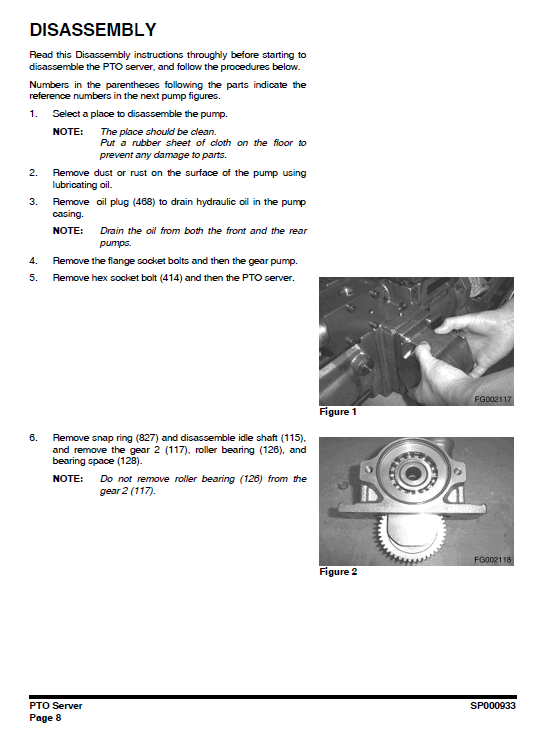 Doosan DX225LC Excavator Service Manual Workshop Guide