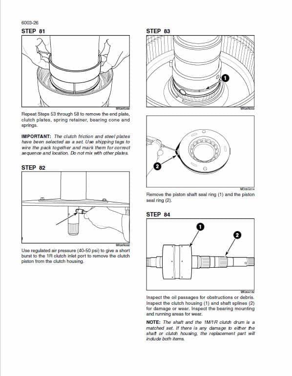 Case 280, 330, 380, 430, 480, 530 Steiger Tractor Service Manual Workshop Guide