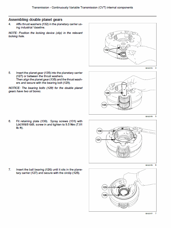 New Holland T7510, T7520, T7530, T7540, T7550 Tractor Service Manual Workshop Guide