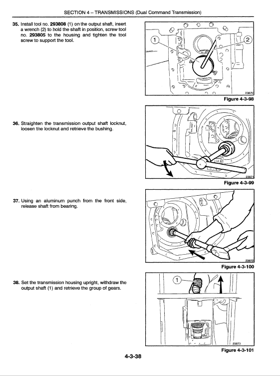 Ford 8160, 8260, 8360, 8560 Tractor Service Manual Workshop Guide