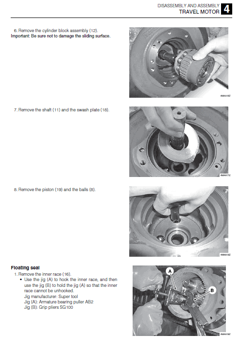 Takeuchi TL230 Loader Service Manual Workshop Guide