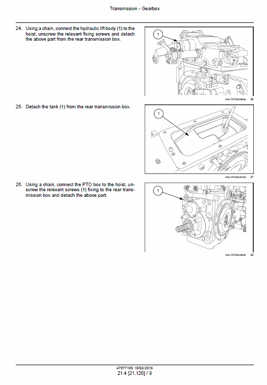 New Holland T3.50F, T3.55F, T3.65F, T3.75F Tractor Service Manual Workshop Guide