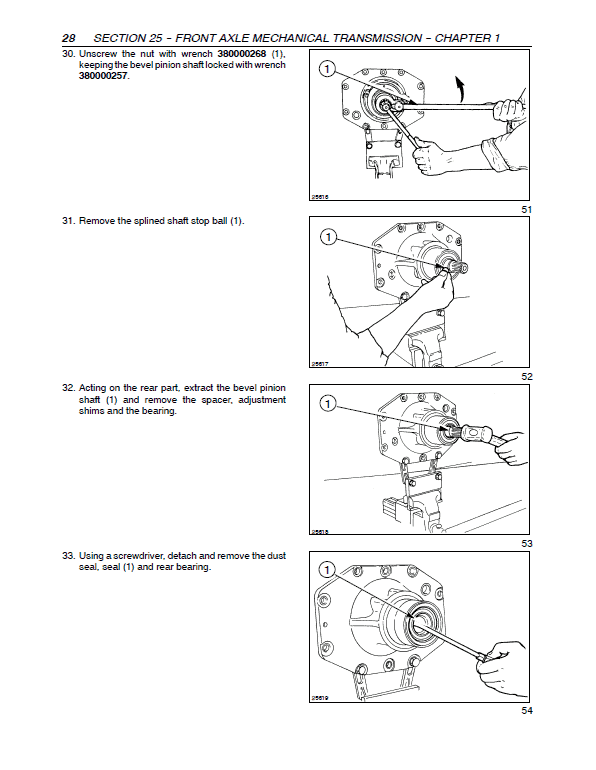 New Holland TL70, TL80, TL90, TL100 Tractor Service Manual Workshop Guide