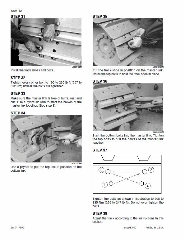 Case 550H Crawler Dozer Service Manual Workshop Guide