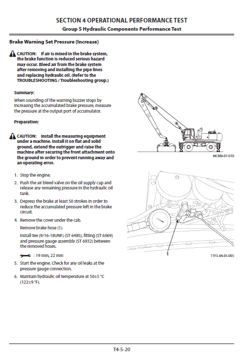 Hitachi ZAXIS ZX250W-3 Excavator Repair Manual Workshop Guide