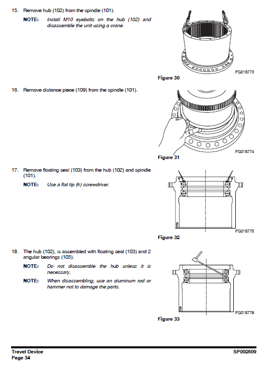 Doosan DX420LC-3 Excavator Service Manual Workshop Guide