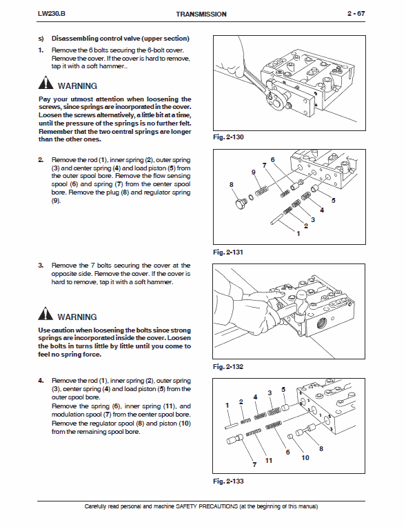 New Holland LW230.B Wheel Loader Service Manual Workshop Guide