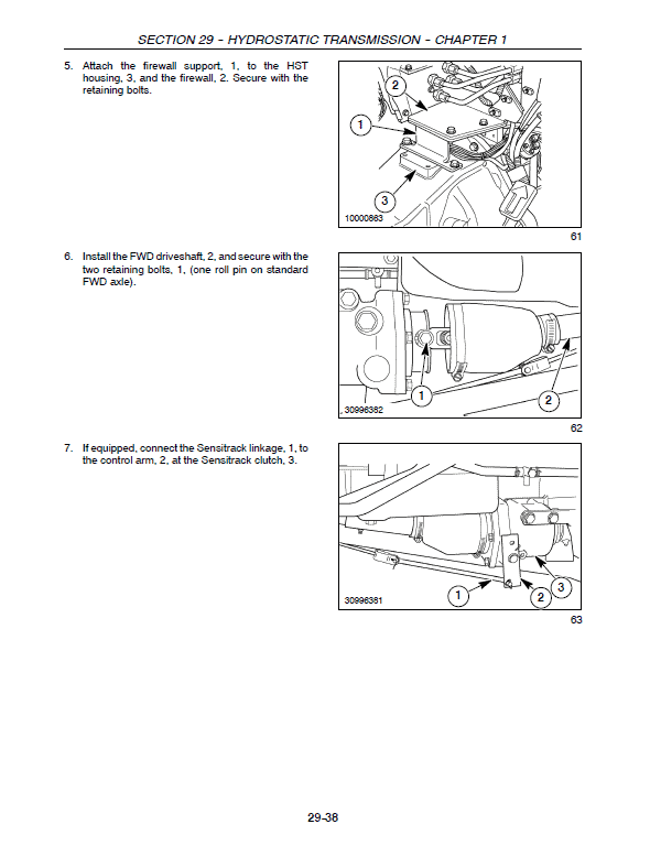 New Holland TC35A, TC35DA, TC40A Tractor Service Manual Workshop Guide