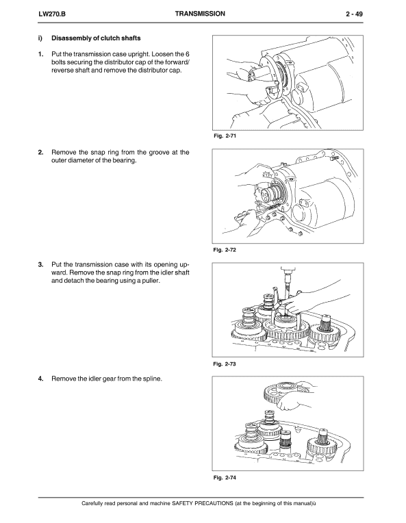 New Holland LW270.B Wheel Loader Service Manual Workshop Guide