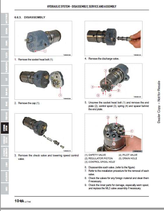 Bobcat CT5545, CT5550, CT5555, CT5558 Tractor Service Repair Manual