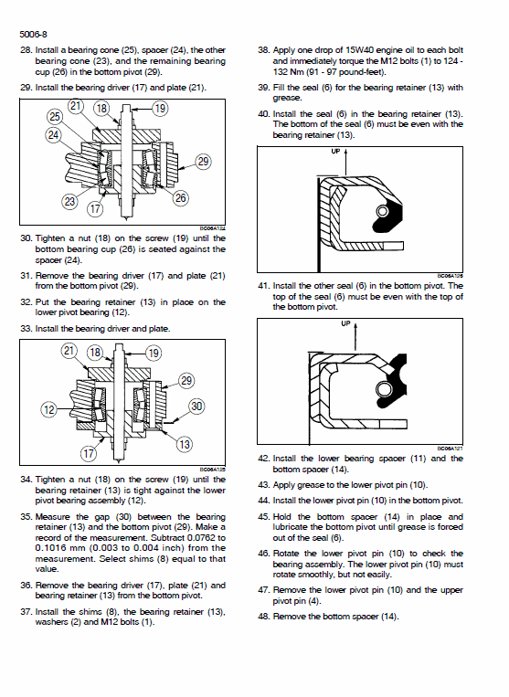 New Holland W110C Tier 2 Wheel Loader Service Manual Workshop Guide