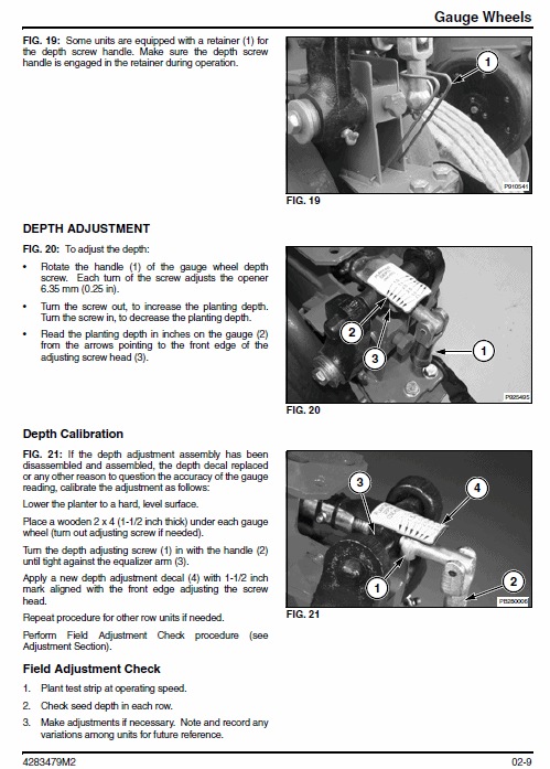 Massey Ferguson 8936 Planter Repair Service Manual Workshop Guide