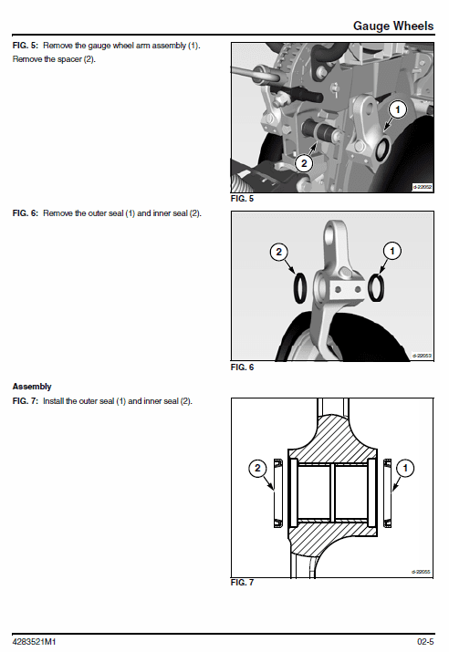 Massey Ferguson 9812 Planter Service Manual Workshop Guide