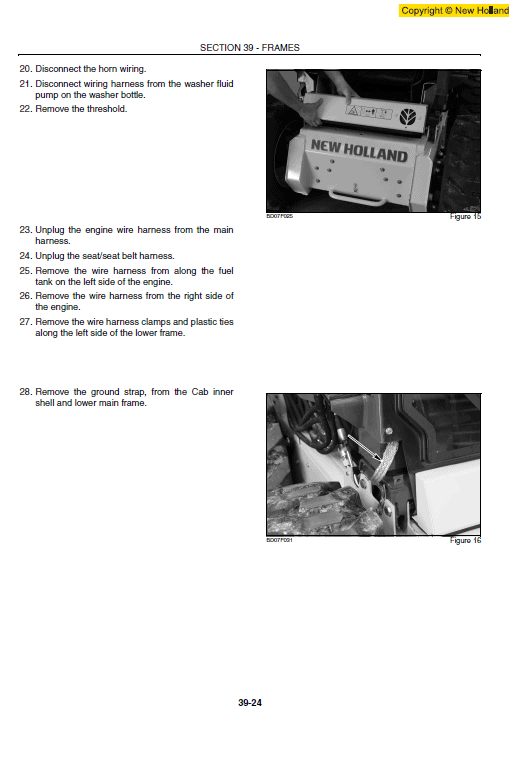 New Holland L140 and L150 SkidSteer Service Manual Workshop Guide