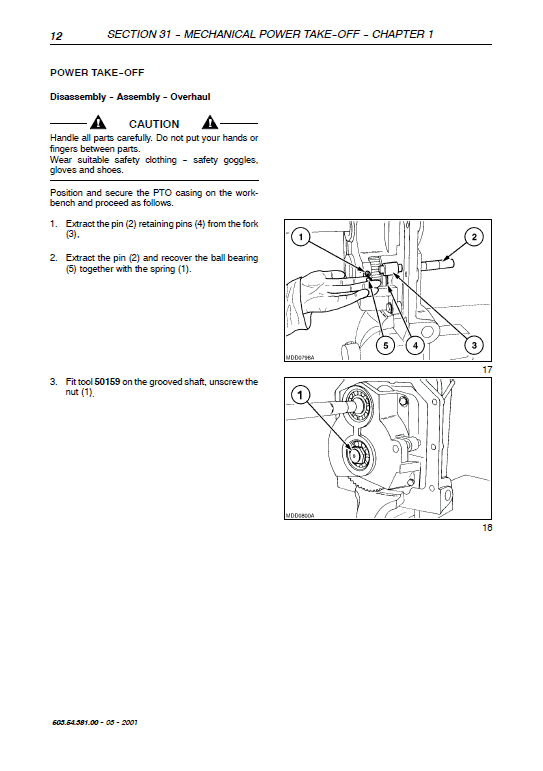 New Holland TK65, TK75, TK76, TK85, TK95 Tractor Service Manual Workshop Guide