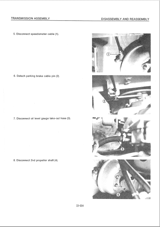 Kawasaki 60ZII Wheel Loader Repair Service Manual