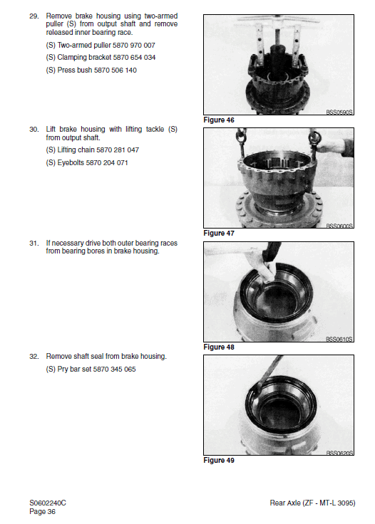 Daewoo Mega M400-V Wheel Loader Service Manual Workshop Guide