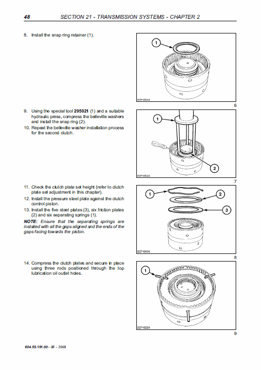 New Holland TS125A, TS130A, TS135A Tractor Service Manual Workshop Guide