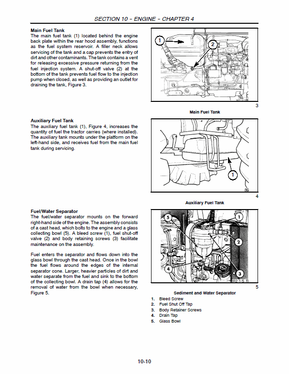 New Holland 5610S, 6610S, 7610S, 7010 Tractor Service Manual Workshop Guide