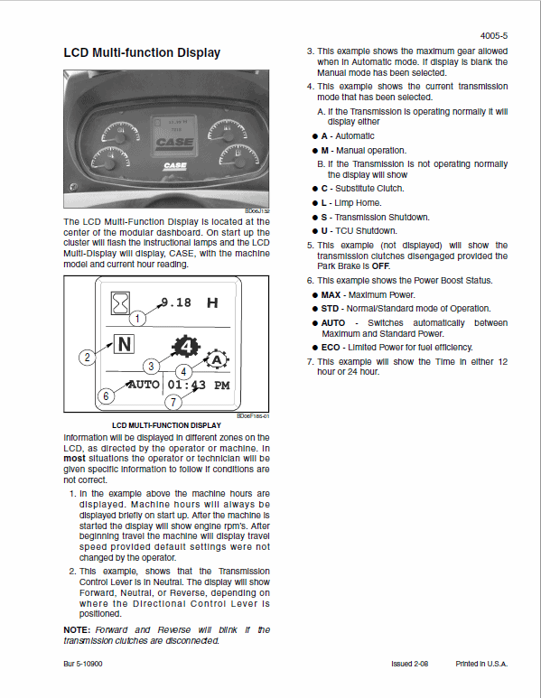Case 521E Loader Service Manual Workshop Guide