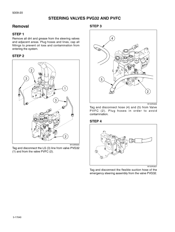 New Holland W130B Tier 3 Wheel Loader Service Manual Workshop Guide