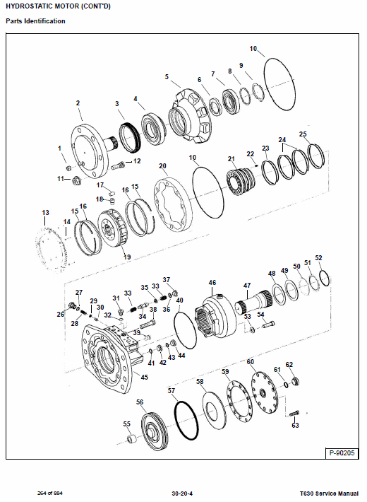 Bobcat T630 Loader Service Manual Workshop Guide