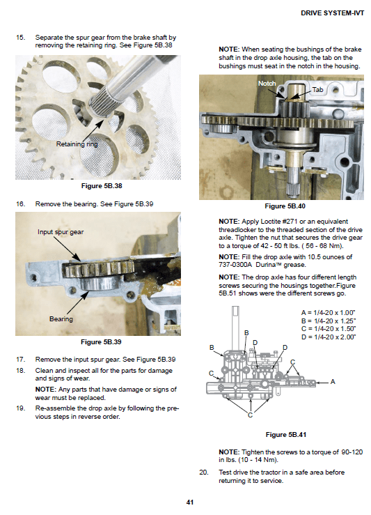 Cub Cadet I Series Riding Tractors Service Manual Workshop Guide