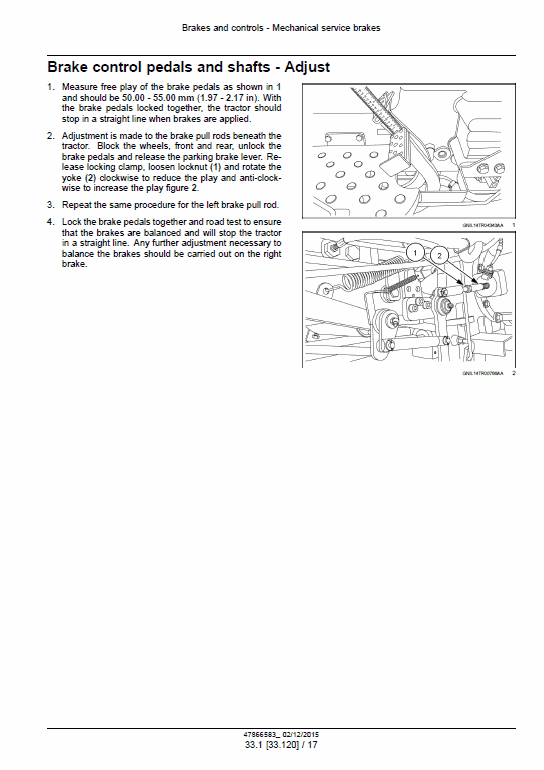 New Holland Workmaster 50, 60, 70 Tractor Service Manual Workshop Guide