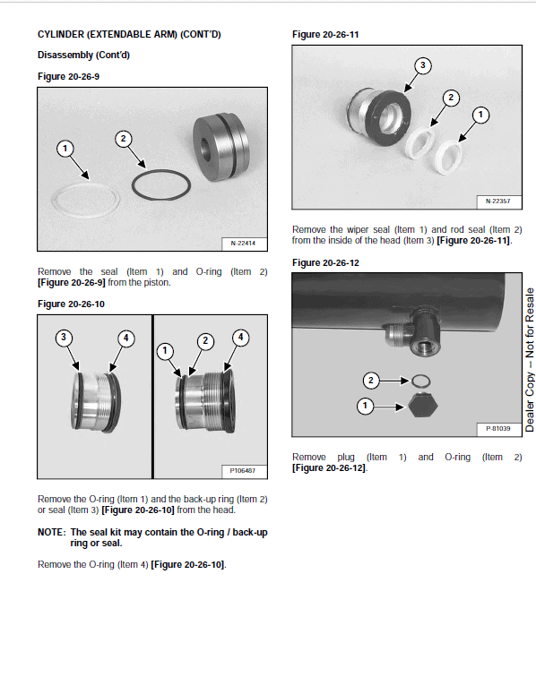 Bobcat E32i Excavator Repair Service Manual