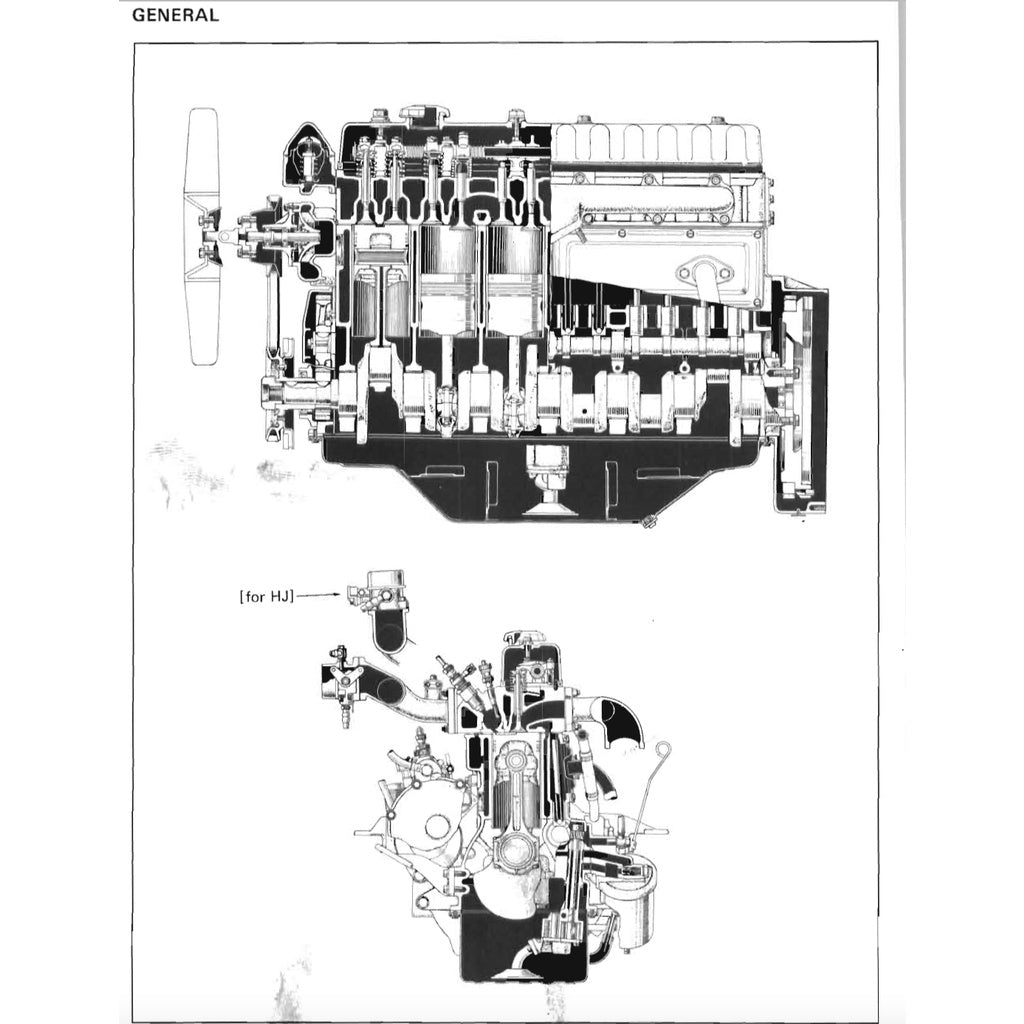 TOYOTA LAND CRUISER J40 1960-1984 Full Manual Set – Repair & Maintenance Manual