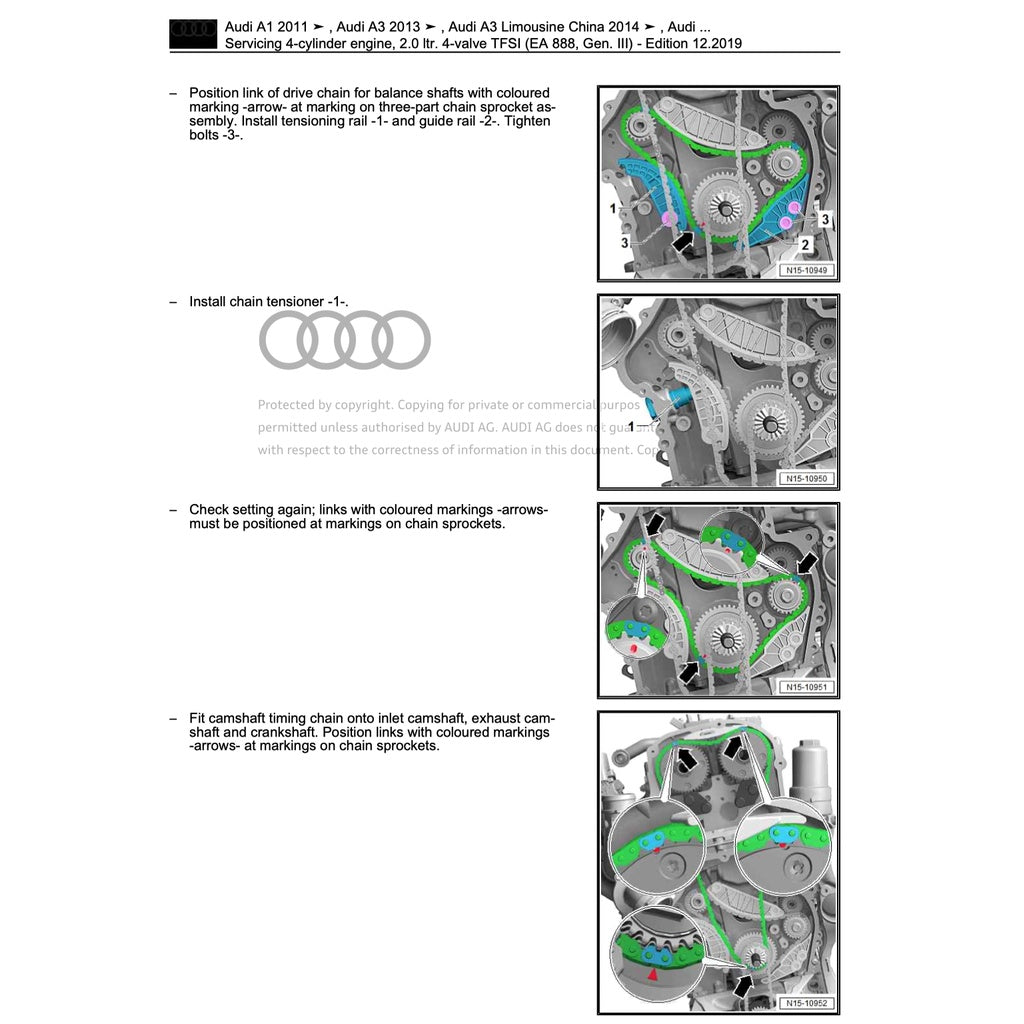 AUDI TT MK3 2015-2023 Full Manual Set – Repair & Maintenance Manual