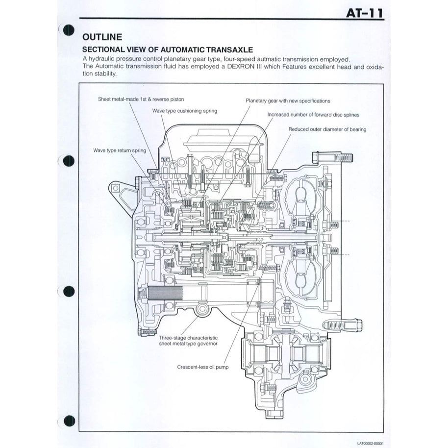 PERODUA KENARI L901 2000-2009 Full Manual Set – Repair & Maintenance Manual