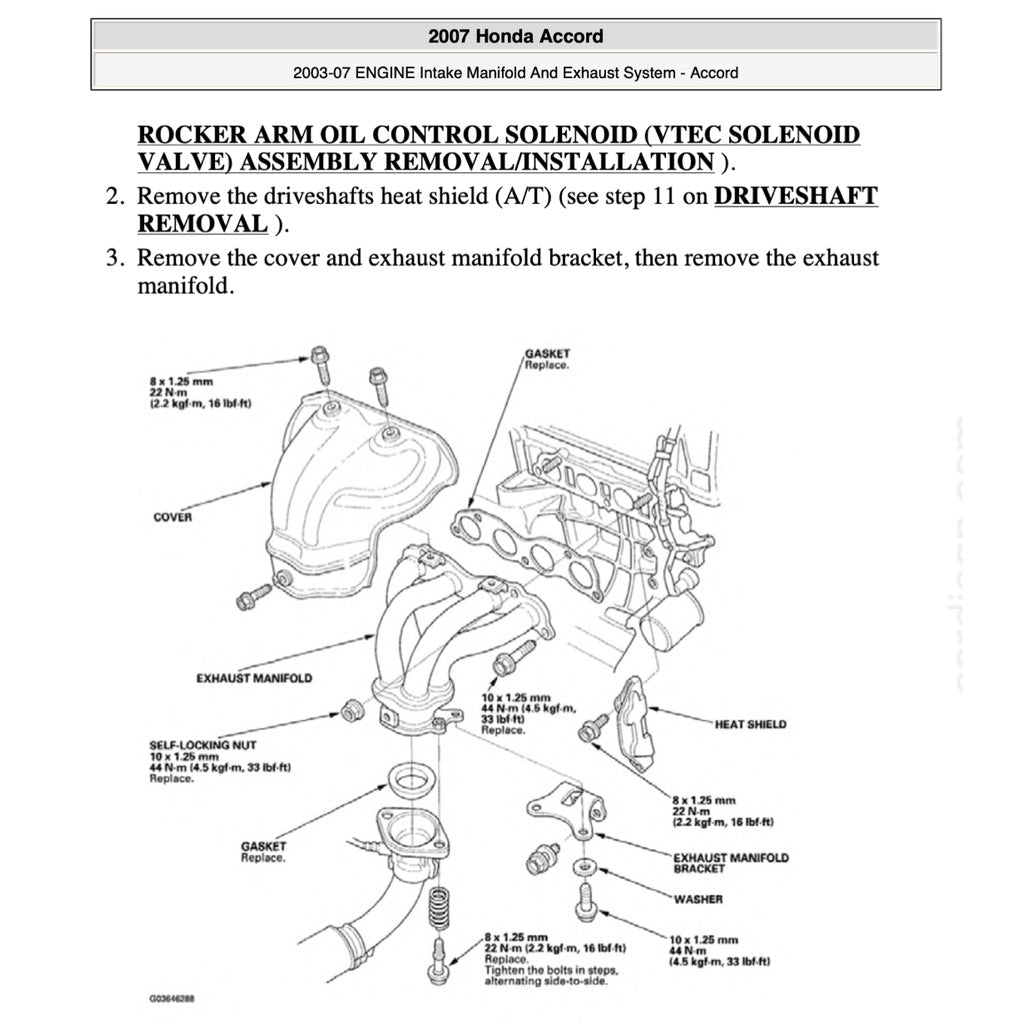 HONDA ACCORD 7 CL 2003-2008 Full Manual Set – Repair & Maintenance Manual